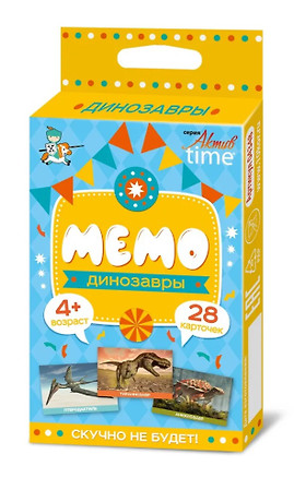 Игра настольная МЕМО «Динозавры» — 2962136 — 1