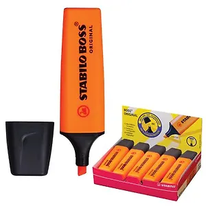 Текстовыделитель Stabilo, Boss, оранжевый