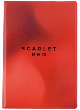 Обложка для паспорта Monochrome Scarlet Red — 2949825 — 1