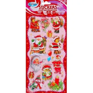 Набор декоративных наклеек Новый год (83620) (упаковка) (НГ)
