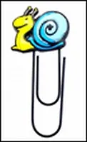 Скрепка - закладка Улитка (002372) (Карамба)