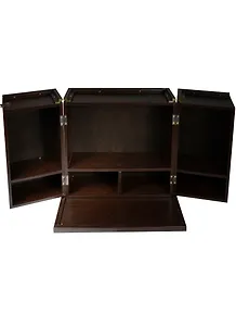 Шкатулка-шкафчик дерево Тюльпаны (30х30х30) (1661623)