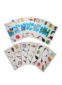 Лото детское Кем быть или Профессии (00139) (6шт. карточки бол., 48 шт. карточки мал.) (3+) (коробка)