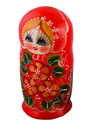 Матрешка 5 в 1 большая (Цветы, Эскиз 08, Полевые цветы) (М05160308) 2746057