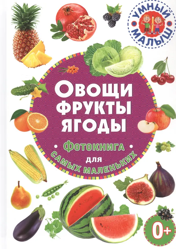 Книга Овощи, фрукты, ягоды. Фотокнига для самых маленьких () — 1