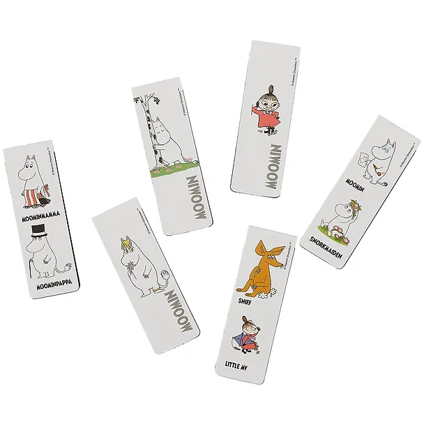 Магнитные закладки MOOMIN Муми семейство и друзья (6шт) 2867812 — 3