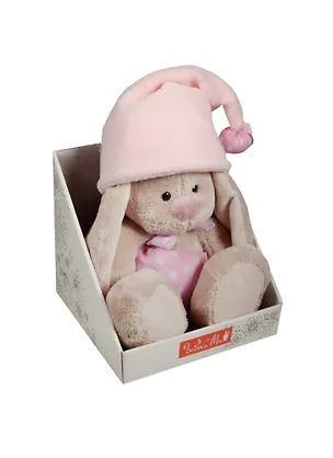Мягкая игрушка Зайка Ми гномик в розовом (15 см) (SidX - 118) 2497396