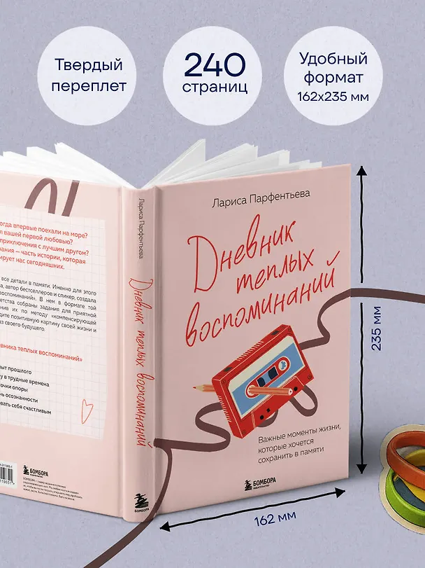 Книга Дневник теплых воспоминаний. Важные моменты жизни, которые хочется сохранить в памяти (Лариса Парфентьева) — 12