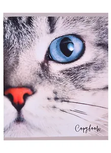 Тетрадь в клетку Listoff, Cat Eye, 48 листов, в ассортименте