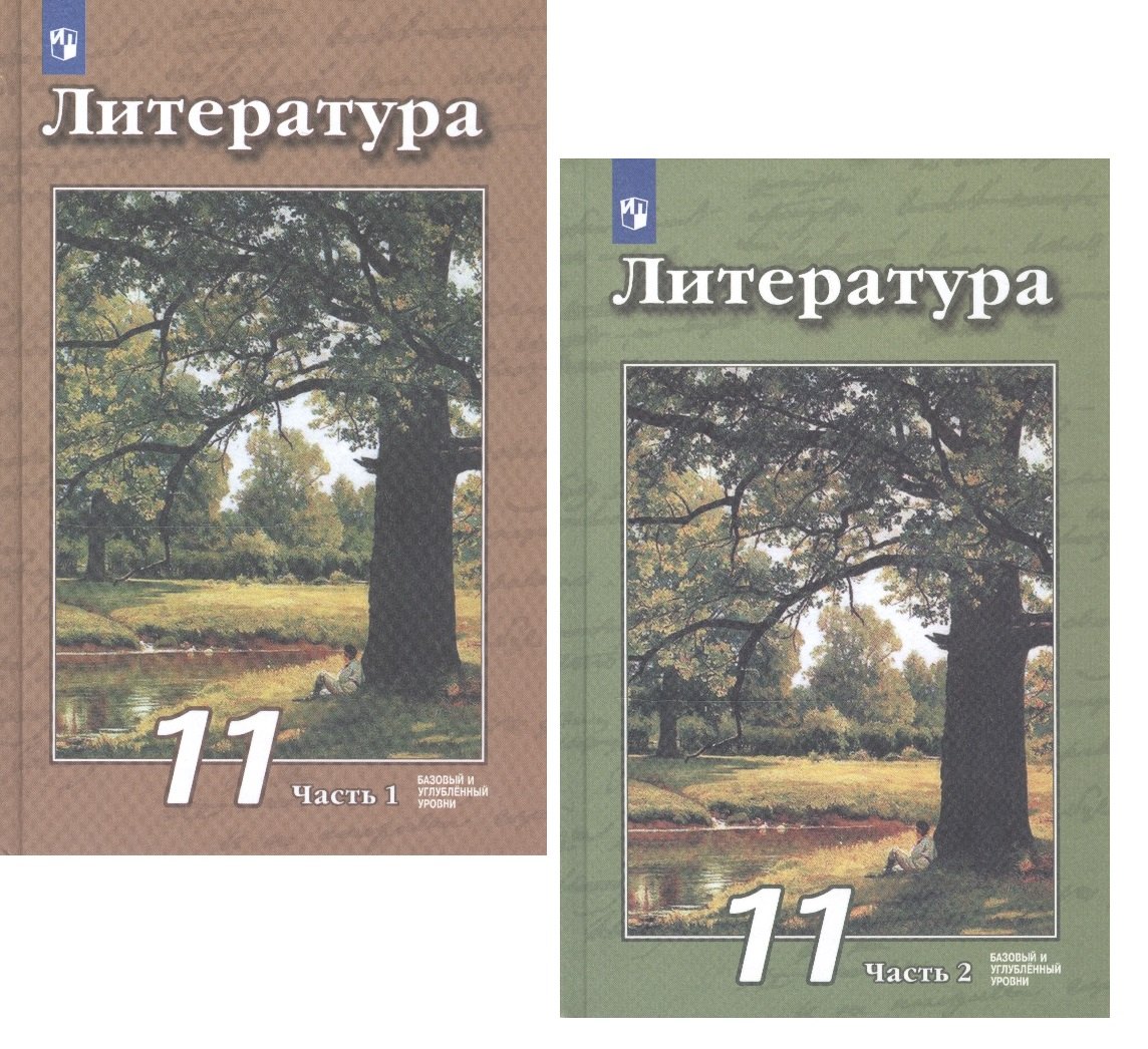 

Литература. 11 класс. Базовый и углубленный уровни. Учебник (комплект из 2 книг)