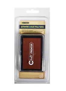Штемпельная подушка Craft Premier Красный (21110-4) (1шт.) (упаковка)