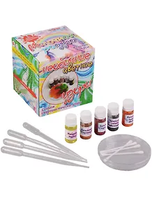 Набор для опытов, НТ, Серия лучших химических экспериментов Молочная радуга