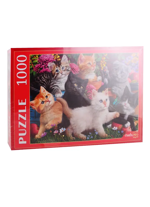 Пазл 1000 эл. Котята в саду Ф1000-7955 2794751 — 1