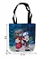 Сумка шоппер Гравити Фолз М/Д 30*25см черная с принтом — 2636021 — 2