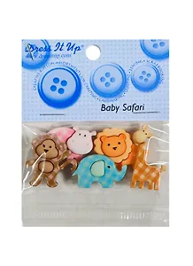 Набор пуговиц Assorted Items-Baby Safari (6962) (упаковка)
