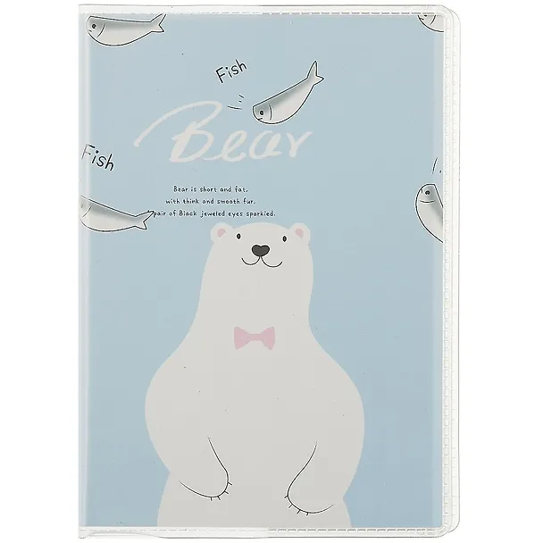 Записная книжка «Bear» А7, 60 листов в линейку, в ассортименте 262053 — 5