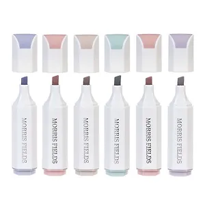 Текстовыделитель Hatber, Morris, пастельный, в ассортименте