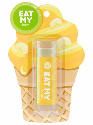 Бальзам для губ Банановый пломбир (4,8г) (Eat My) (360056) 3167076
