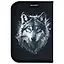 Пенал 1 отделение "Gray wolf" 21*14 см, полиэстер — 3106010 — 3