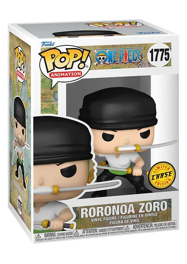 Фигурка Funko POP! Animation One Piece Roronoa Zoro w/Chase (1775) (Fun80369) 3118578 — 4
