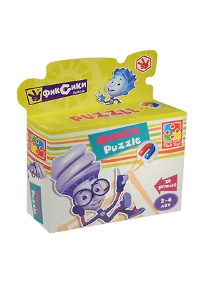 Магнитные фигурные пазлы Фиксики Игрек (20 деталей) (VT1504-24) (2+) (коробка) 2492415