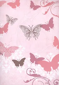 Бумага для скрапбукинга Бабочки (118206) (64A-36625) (A4) (10л) (упаковка)