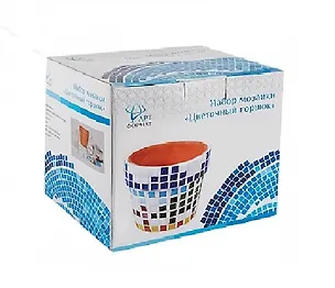 Набор мозаики Цветочный горшок (AF08-021-01) (коробка) 2380445