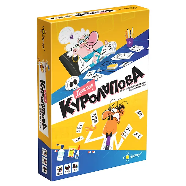 Игра настольная"Эврикус" "Доктор Куролапова" PG-17603 3150820 — 1