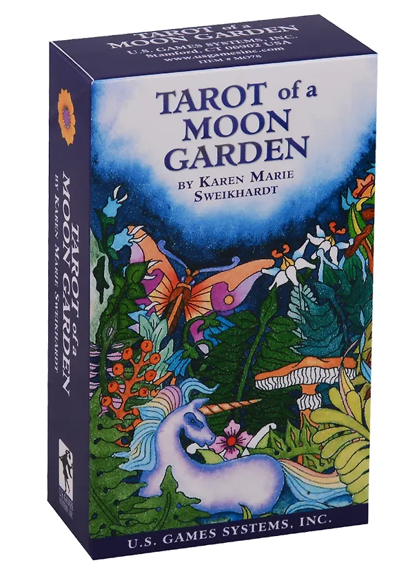 Книга Tarot of a Moon Garden (78 карт + инструкция) () — 1