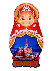 ГС Магнит Москва Матрешка вид 3 (дерево)