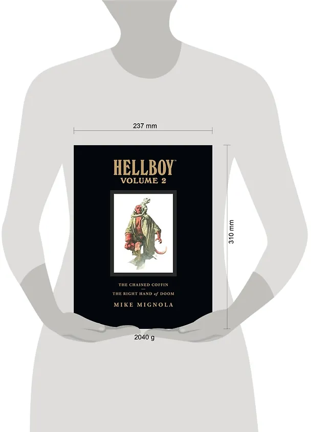 Книга Hellboy Library Volume 2: The Chained Coffin and The Right Hand of Doom Хеллбой Том2: Закованный гроб и Правая рука судьбы / Книги на английском языке (Майк Миньола) — 3