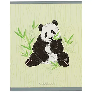 Тетрадь в линейку Listoff, "Панда в бамбуке", 40 листов, в ассортименте 259577