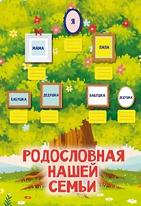 Родословная нашей семьи. Плакат с наклейками