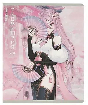 Тетрадь предметная в клетку Erich Krause, "Manga. Геометрия", 48 листов 3021410