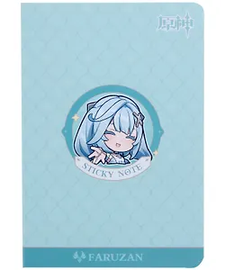 Блоки для записей, 4 штуки "Chibi Expression Faruzan" диспенсер-книжка