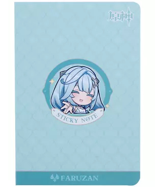 Блоки для записей 04шт "Chibi Expression Faruzan" диспенсер-книжка — 3047489 — 1