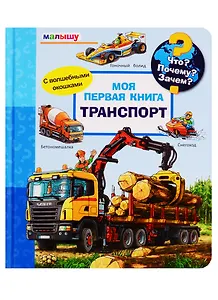Что? Почему? Зачем? Малышу. Моя первая книга. Транспорт (с волшебными окошками)
