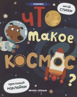 Что такое космос?: книжка с наклейками — 2670741 — 1