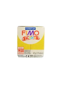 FIMO kids полимерная глина для детей (блестящий золотой) (8030-112) (42г) (упаковка) (Эксмо)