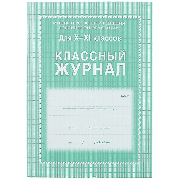 Классный журнал 10-11 класс 261268 — 1