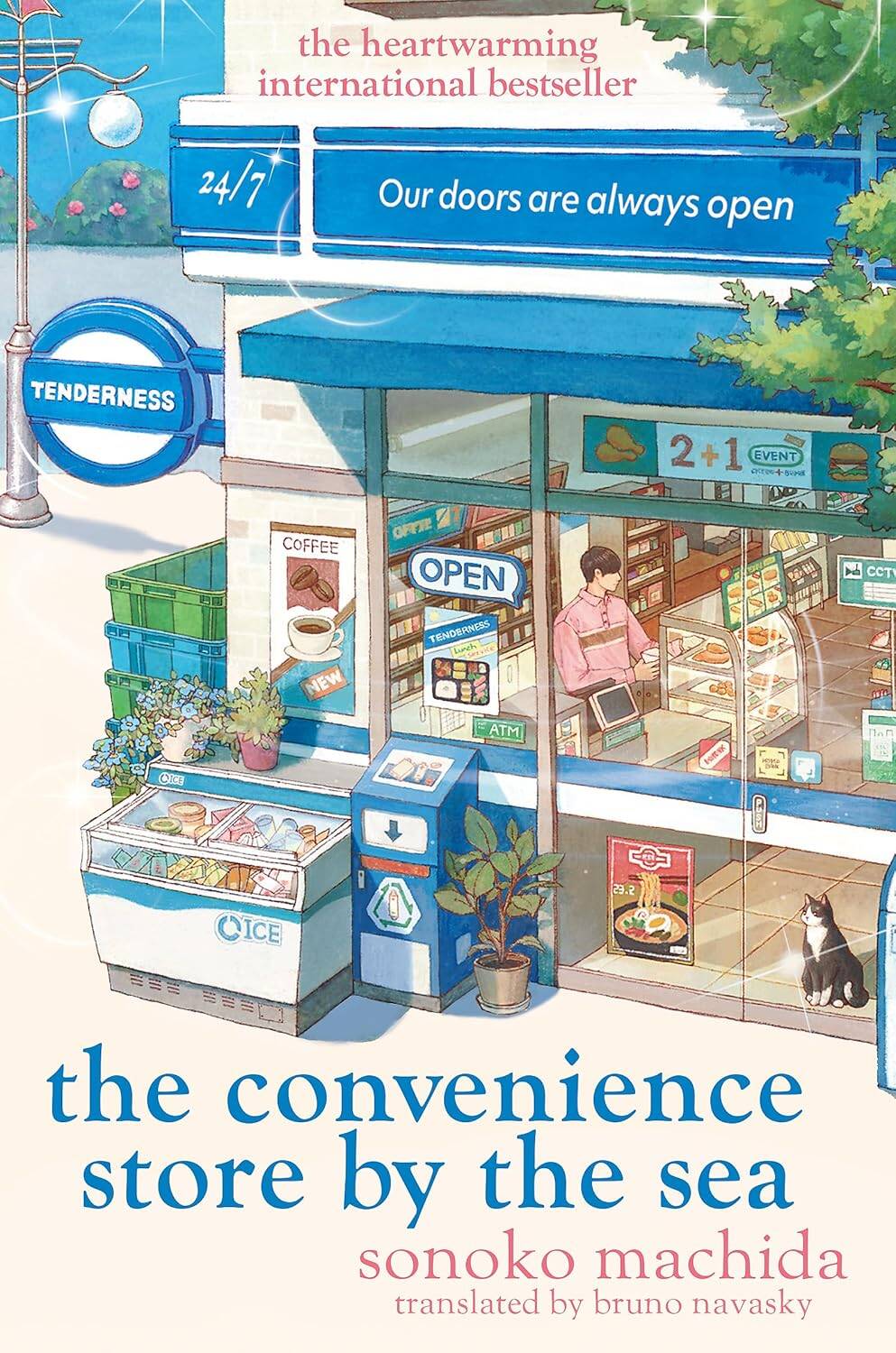 Обложка книги «The Convenience Store by the Sea (Sonoko Machida) Магазинчик у моря (Соноко Мачида) /Книги на английском языке»
