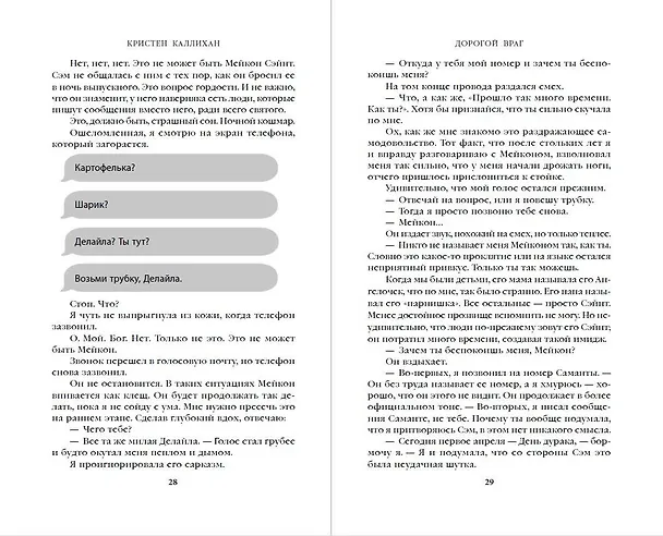 Книга Дорогой враг (Кристен Каллихан) — 7
