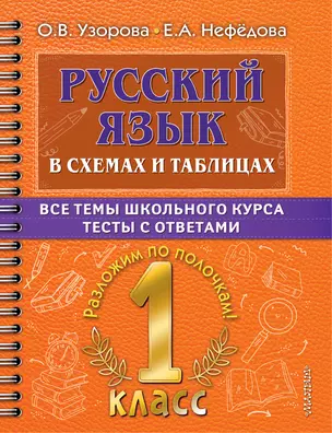 Русский язык в схемах и таблицах. Все темы школьного курса. Тесты с ответами: 1 класс — 2922155 — 1