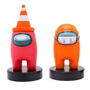 Набор фигурок-штампиков Among Us 3 серия, (оранжевый герой), (4х11х13),  (AU5315C) 3078181