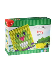 Набор д/творчества Greenwich Line Набор для аппликации " Лягушка" из помпонов 400шт. GL0019PPS