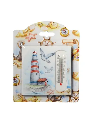 Термометр декоративный (10х10) (33045) 2405199