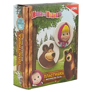 LORI Фигурки из теста Маша и медведь