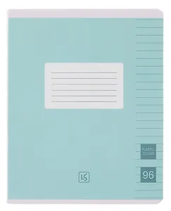 Тетрадь 96 листов, линейка, "Easy Cover", в ассортименте