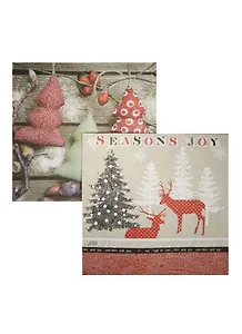 Набор салфеток для декупажа Елочки (2471 НГ/2160 НГ) (6/9000024860193)