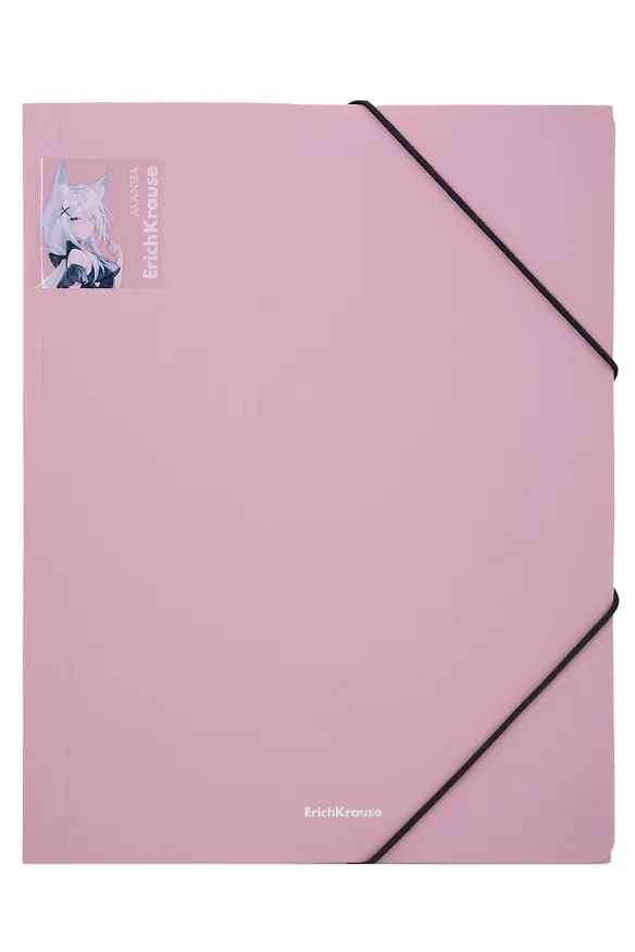 Папка на резинке А4 "Soft Manga" пластик, ассорти 3111107 — 6